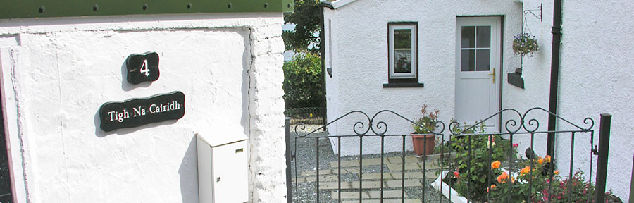 The gate to the cottage